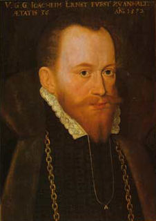 Joachim Ernest, Prince of Anhalt