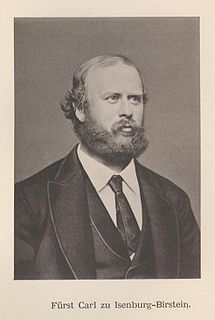 Karl, Prince of Isenburg-Büdingen-Birstein