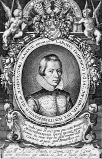 Charles Frederick I, Duke of Münsterberg-Oels