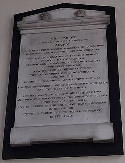 Mary Hill, Marchioness of Downshire