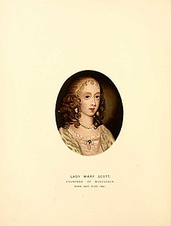 Mary Scott, 3rd Countess of Buccleuch