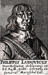 Philip Louis, Duke of Schleswig-Holstein-Sonderburg-Wiesenburg