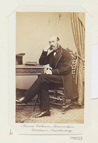 Wilhelm, 4th Prince of Löwenstein-Wertheim-Freudenberg